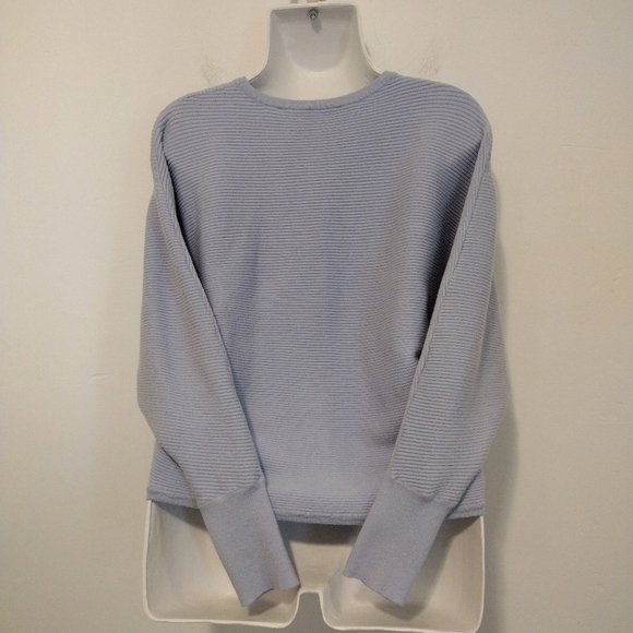 Tahari - Dolman Sleeves Rin-Knit Crew Sweater - Picture 10 of 15